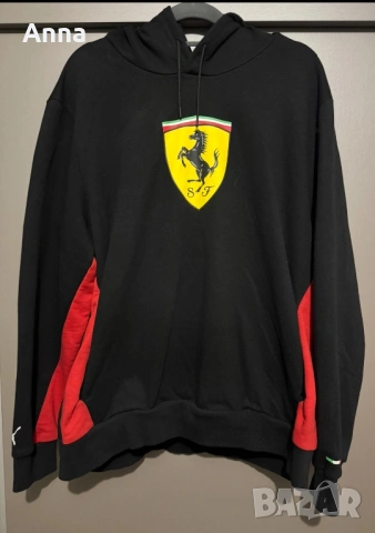 Мъжки суитшърт. Перфектно състояние. Колаборация на Ferrari и Puma.