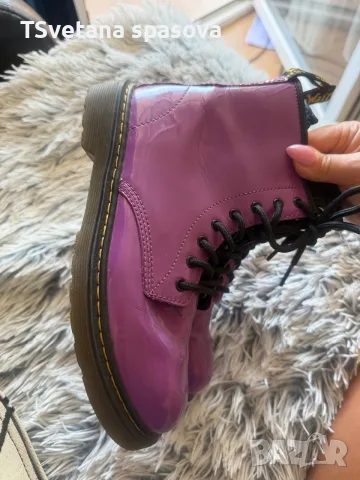 оригинални кожени ботуши Dr.Martens, снимка 3 - Дамски боти - 55803815