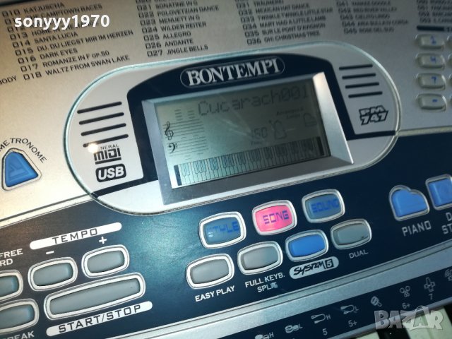 bontempi model pm747 внос germany 1401211442, снимка 7 - Синтезатори - 31421933