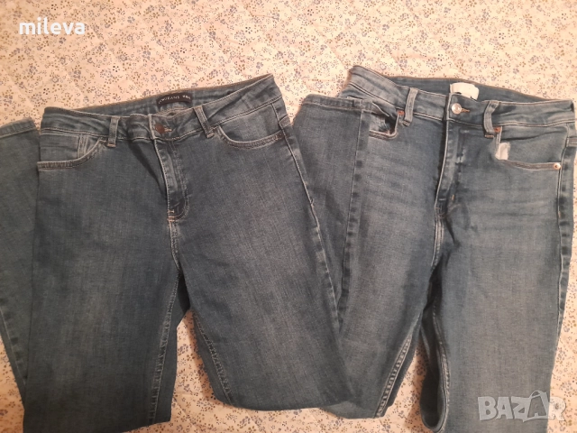  Дамски дънки слим