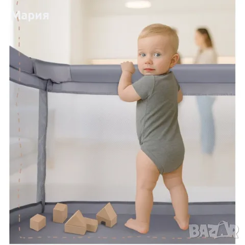 Детска кошара за игра и сън , снимка 2 - Кошарки - 55727550