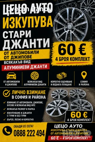 джанти на добри цени, снимка 2 - Автомобили и джипове - 56122080