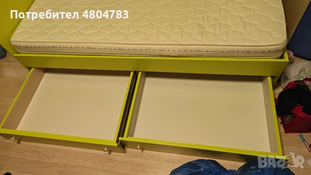 Две единични легла с ракла, снимка 4 - Спални и легла - 54278693