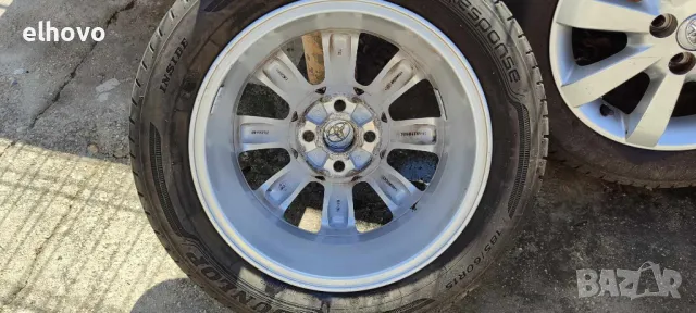 Джанти алуминиеви Ronal 5.5Jx15CHET45 4x100 за TOYOTA, снимка 7 - Гуми и джанти - 47507792