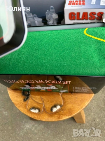 Покер комплект в метална кутия ♠️♥️♣️♦️, снимка 4 - Настолни игри - 53930123