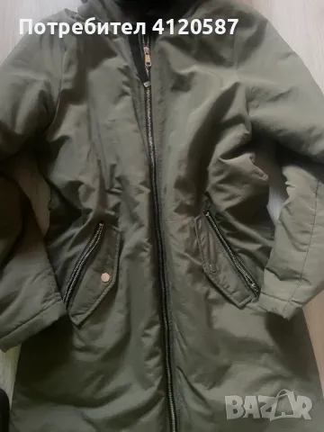 Зимно дълго яке, снимка 2 - Якета - 49042737