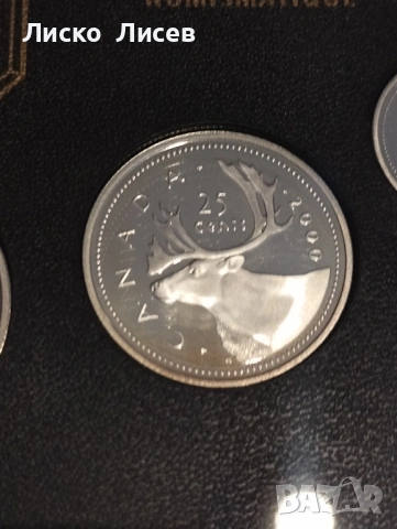 Канада сет мат-гланц 2000г., снимка 9 - Нумизматика и бонистика - 54289831