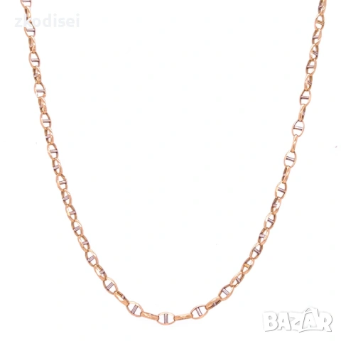 Златен синджир 4,77гр. 58,0см. 14кр. проба:585 модел:36150-6, снимка 2 - Колиета, медальони, синджири - 53197563