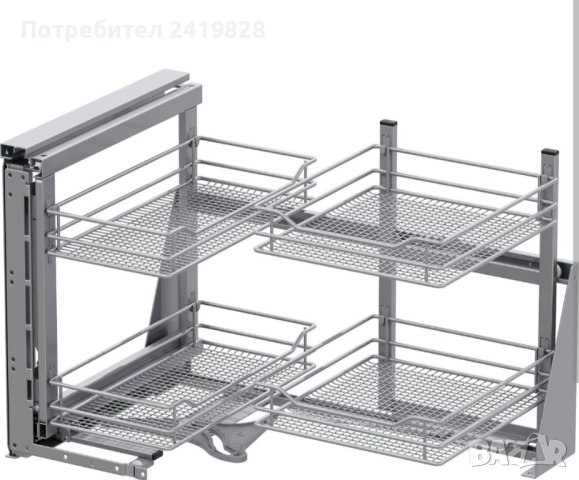 VAUTH SEGEL модул с кошници за ъглов шкаф, снимка 4 - Аксесоари за кухня - 42435627