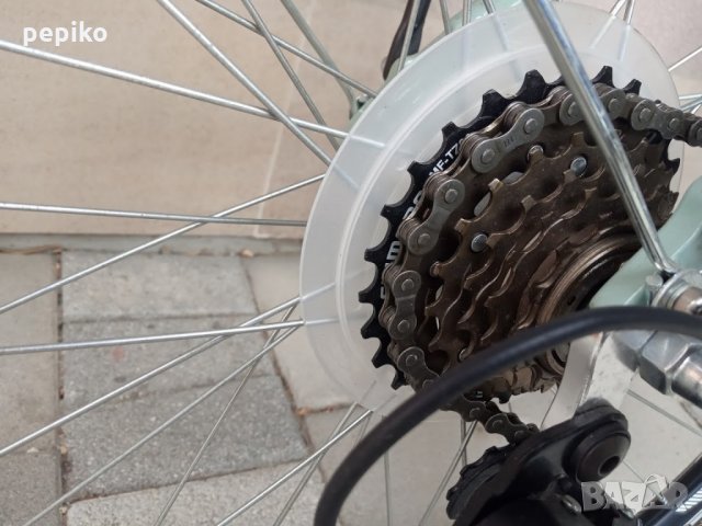Продавам колела внос от Германия алуминиев градски велосипед JULIETA 28 цола с 6 скорости ДИНАМО ГЛА, снимка 5 - Велосипеди - 30235735