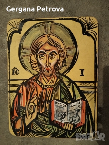 Авторска ръчно рисувана икона 