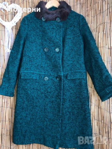 Вълнено палто, снимка 3 - Палта, манта - 34566130