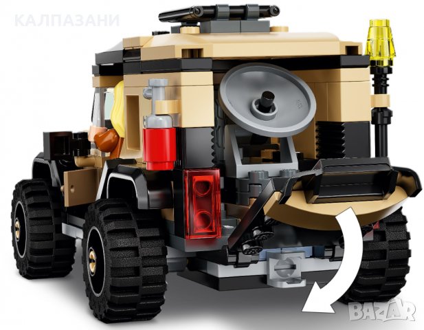 Lego Jurassic World - Транспорт на Пирораптор и Дилофозавър 76951, снимка 5 - Конструктори - 39800498