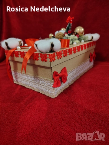 Подаръчна коледна кутия , снимка 4 - Други - 52541991