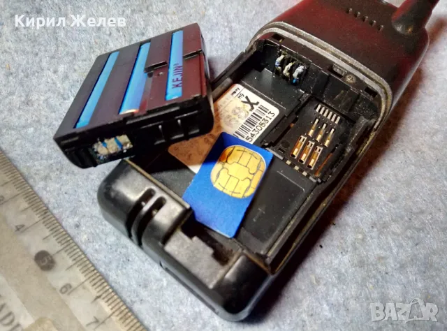 SIEMENS MADE by CUWAN Стар КОЛЕКЦИОНЕРСКИ МОБИЛЕН ТЕЛЕФОН GSM АПАРАТ СИМЕНС с КАРТА b-connect 26600, снимка 8 - Siemens - 47615033