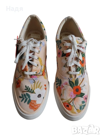 Дамски кецове Keds x Rifle Paper Co., снимка 4 - Кецове - 54206548