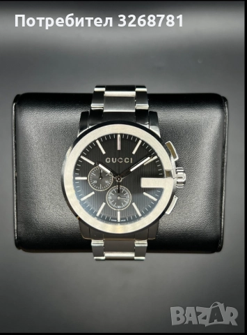 Луксозен Часовник Gucci G-Chrono (YA101204) - гаранция до 13.04.2026, снимка 5 - Мъжки - 52678321
