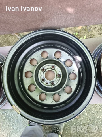 Стоманени джанти 15 цола 5х98 заАлфа 156, 147 и ГТ, снимка 3 - Гуми и джанти - 50496610