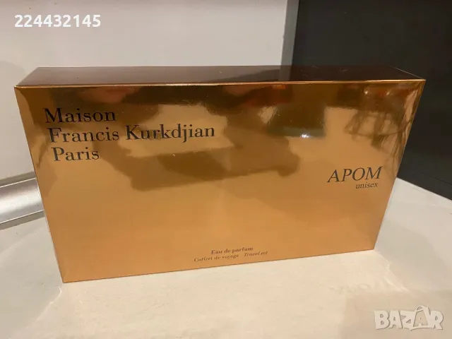 Maison Apom coffret de voyage travel set 5* 11, снимка 2 - Унисекс парфюми - 48553097