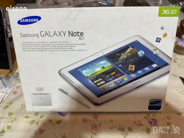 Samsung Galaxy Note 10.1 GT-N8010 16GB, бял цвят, снимка 9 - Таблети - 52893805