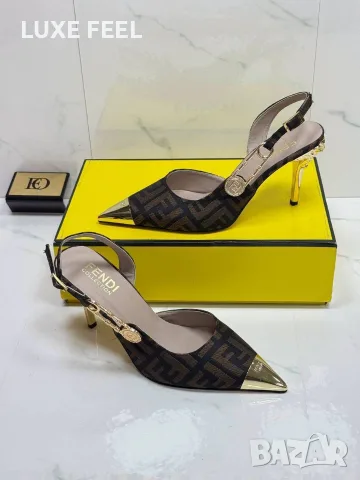 Fendi 🤍Дамски Сандали , снимка 2 - Сандали - 55729298