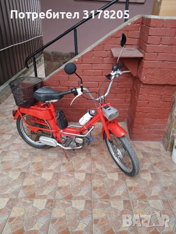 Моторче с педали.