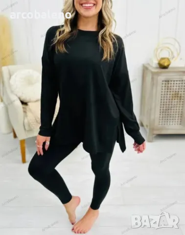 Моден дамски комплект от две части, 8цвята , снимка 6 - Комплекти - 47865427