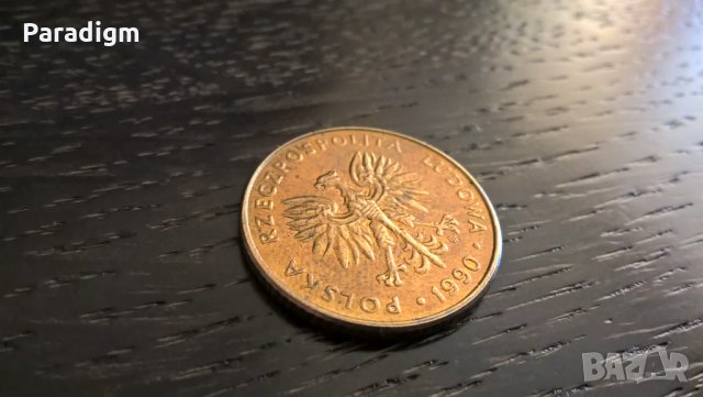 Монета - Полша - 10 злоти | 1990г., снимка 2 - Нумизматика и бонистика - 31721360