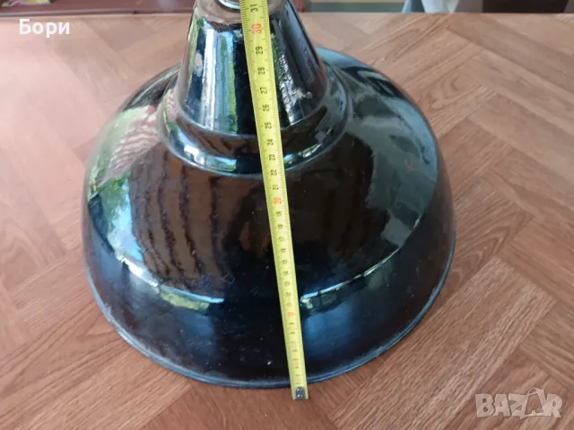 Метална стара лампа за таван, снимка 7 - Други ценни предмети - 50144022