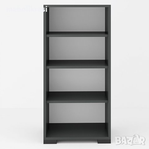 Модулно портманто Денвър Конфигурация 3 - гардероб, огледало, шкафчета, Дъб вотан / Антрацит, снимка 7 - Портманта - 39789484