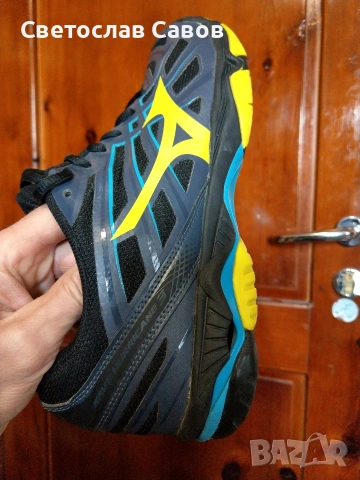 Mizuno Wave Hurricane 3. 43нм. 27,6см., снимка 5 - Маратонки - 53881483