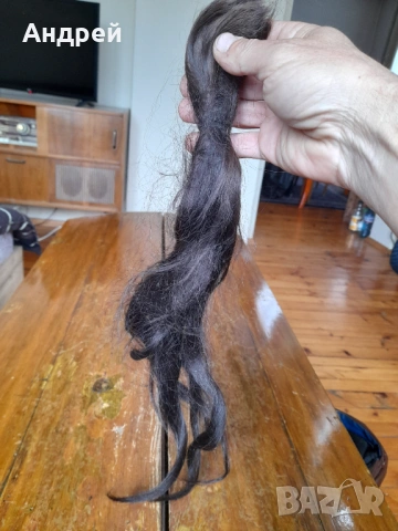 Стара естествена коса #18, снимка 2 - Други ценни предмети - 54174468