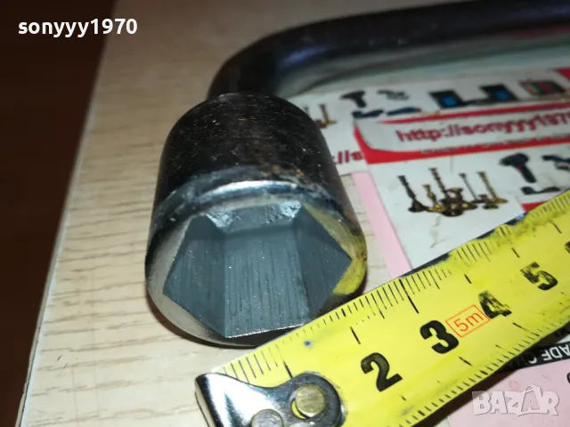 21ММ ЯК КЛЮЧ ЗА ГУМИ 1011240952, снимка 2 - Аксесоари и консумативи - 48290032