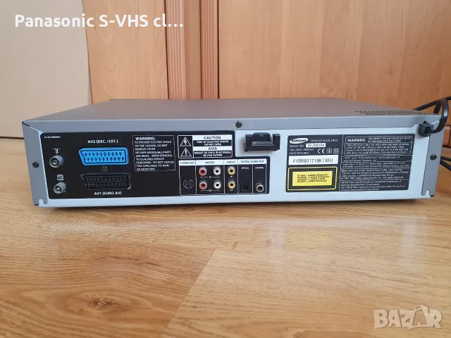 SAMSUNG SV-DVD1E player VHS recorder HI-FI stereo, 6 HEAD, снимка 9 - Плейъри, домашно кино, прожектори - 55771506