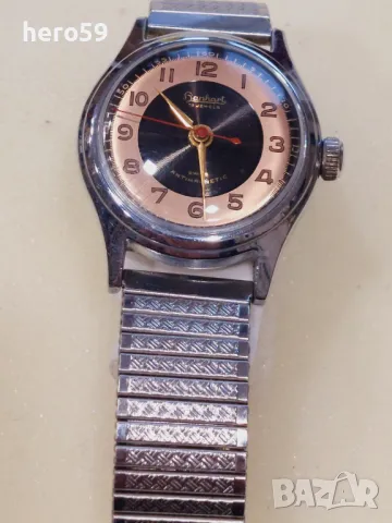 Колекционен военен пилотски ненски часовник Hanhart(Ханхарт), снимка 4 - Мъжки - 48462544