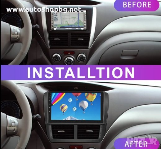 SUBARU IMPREZA FORESTER 2008 - 2013 - 9'' НАВИГАЦИЯ, снимка 4 - Аксесоари и консумативи - 44506464