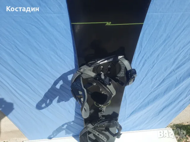 Сноуборд K2 Broadcast 163см.W с автомати , снимка 5 - Зимни спортове - 56542985