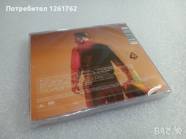 [НОВ] Gary Barlow ‎- Music Played By Humans, снимка 2 - CD дискове - 42328184