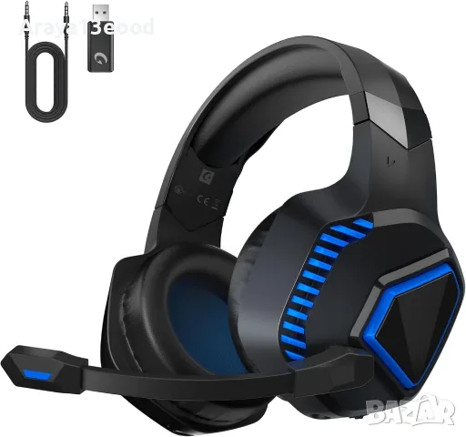 Безжични гейминг слушалки Gvyugke Captain 100 – 2.4GHz, Bluetooth 5.2
