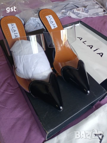 Официални обувки ток Alaia дамски , снимка 6 - Дамски обувки на ток - 49980586