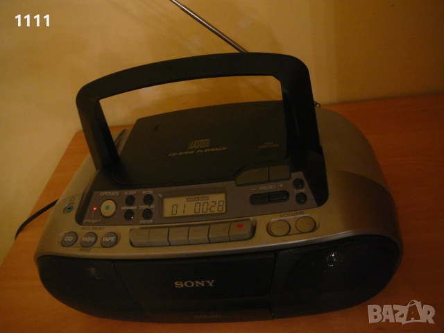 SONY CFD-S01, снимка 5 - Ресийвъри, усилватели, смесителни пултове - 51589545