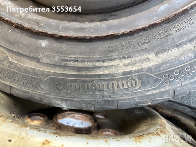 195\60R16C. m+s. сас Джанти, снимка 9 - Гуми и джанти - 56544586