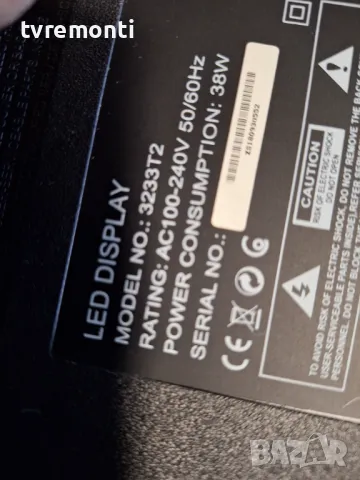 подсветка от дисплей LMDS315D16C от телевизор Crown модел 3233T2, снимка 4 - Части и Платки - 48783959