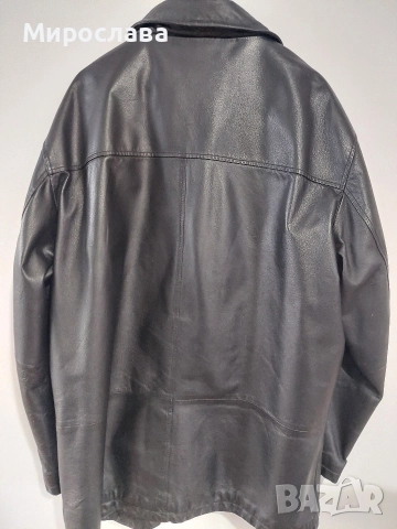 Мъжко кожено яке естествена кожа , снимка 2 - Якета - 52912966