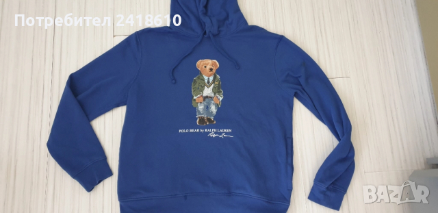 POLO Ralph Lauren Bear Hoodie Mens Size M ОРИГИНАЛ! Мъжки Суичър! , снимка 9 - Суичъри - 51467159