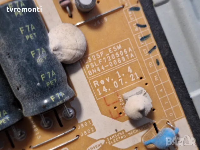 POWER BOARD, BN44-00697A, L32SF_ESM ,PSLF720S06A, SAMSUNG UE32J5100AW for 32inc DISPLAY CY-GH032BGSV, снимка 2 - Части и Платки - 49769153
