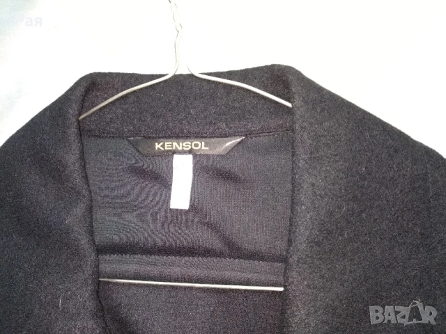 Елегантно черно сако / палто Kensol, снимка 10 - Жилетки - 50685121
