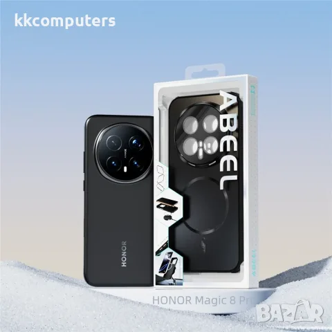 ABEEL за Honor Magic8 Pro 5G Магнитен Охлаждащ TPU PC Калъф с Протектор за Камера и Скрийн Протектор, снимка 9 - Калъфи, кейсове - 55911360