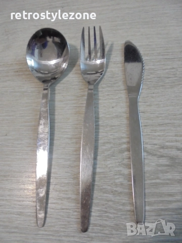 № 8323 Комплект прибори за хранене ROSTFRITT STAL, снимка 2 - Прибори за хранене, готвене и сервиране - 52104107