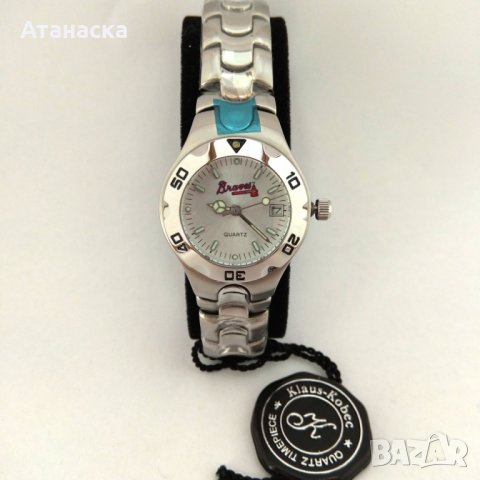 Atlanta Braves - чисто нов английски дизайнерски часовник, снимка 1 - Дамски - 31232554